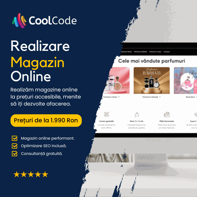 Creare magazin online — Epic Agency