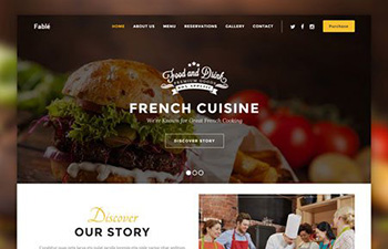 Creare site web Fable